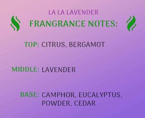 8oz. La La Lavender Scented Candle