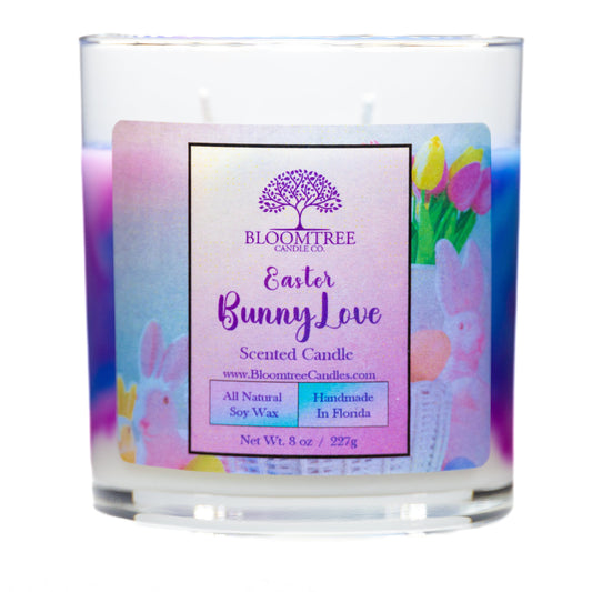 8oz. Easter Bunny Love Calla Lily Scented Candle