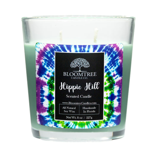 8oz. Hippie Hill Patchouli Scented Candle