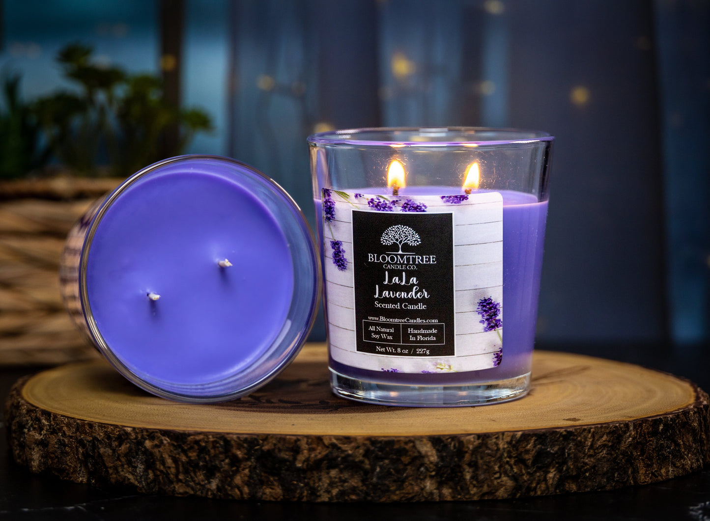 8oz. La La Lavender Scented Candle