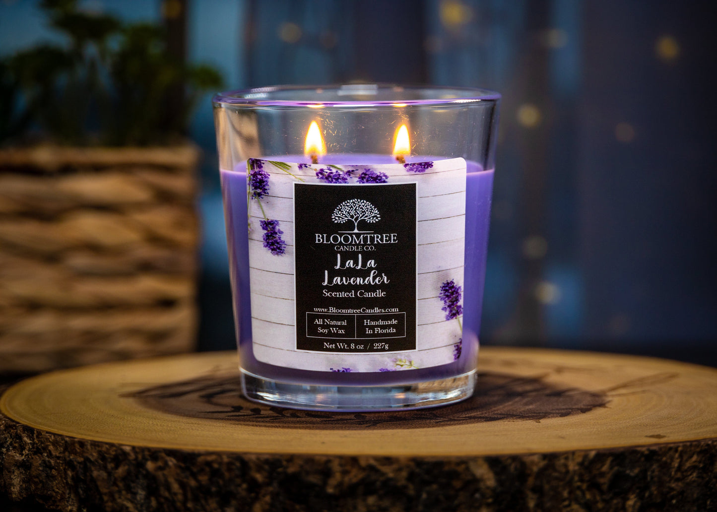 8oz. La La Lavender Scented Candle