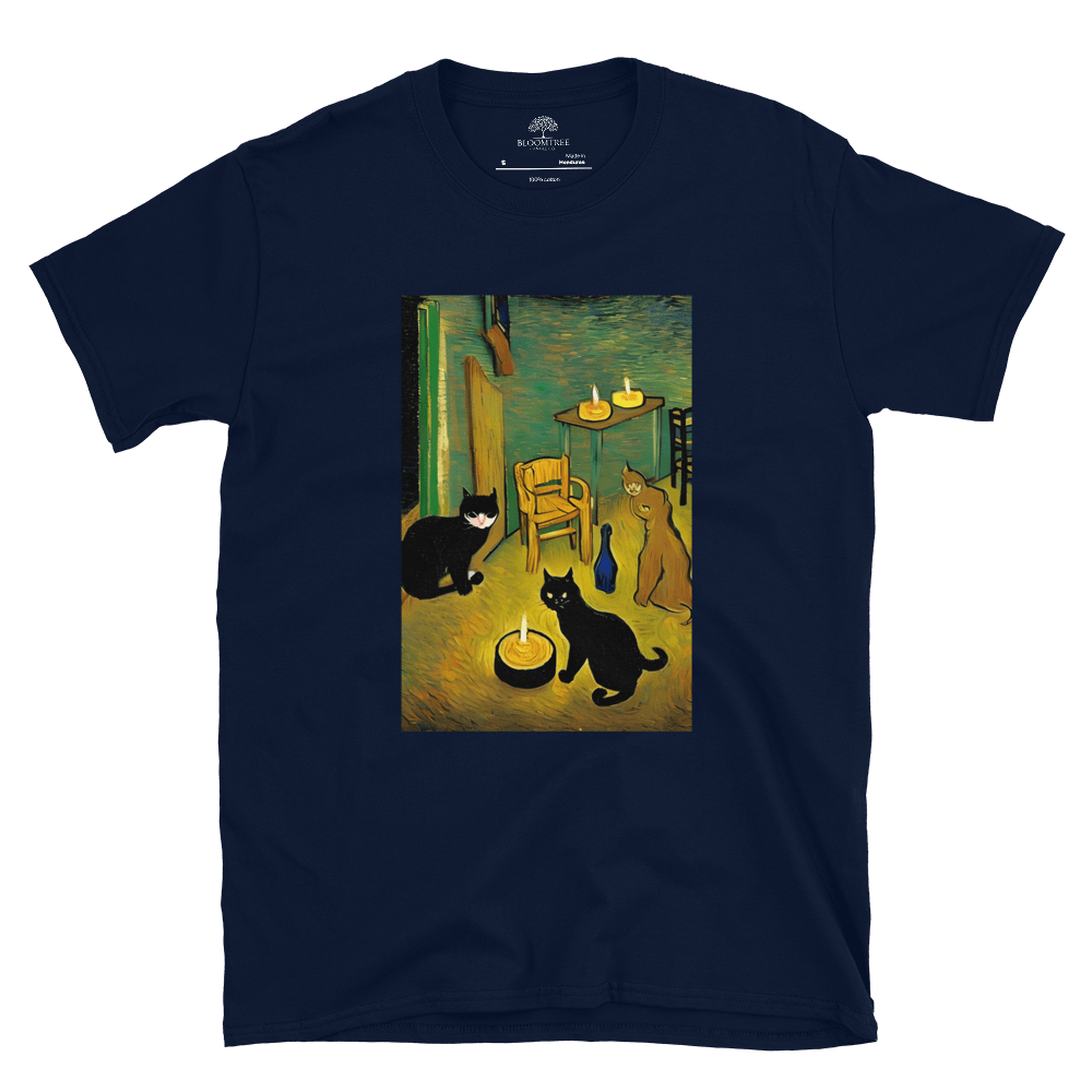 Bloomtree Van Gogh-Style Art Short-Sleeve Unisex T-Shirt