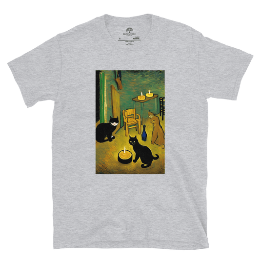 Bloomtree Van Gogh-Style Art Short-Sleeve Unisex T-Shirt