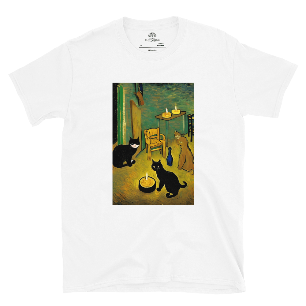 Bloomtree Van Gogh-Style Art Short-Sleeve Unisex T-Shirt
